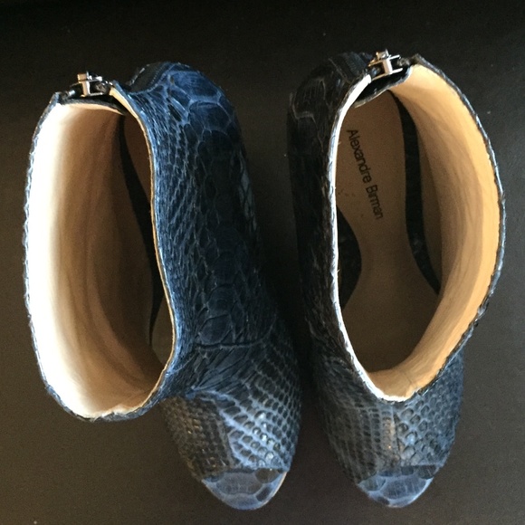 Alexandre Birman Python Booties - Picture 10 of 13